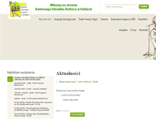 Tablet Screenshot of gokgidle.pl